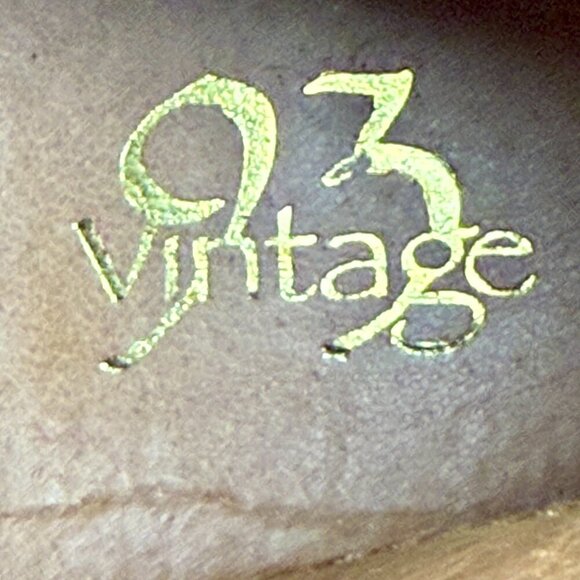 93 Vintage Taupe, Devon Ankle Boots, Vegan Leather, Size 8M - Picture 3 of 8